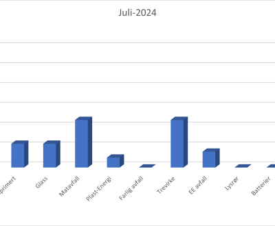 Bilde 4- Rapporter for miljøregnskap